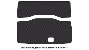 Interior mats for the Mercedes-Benz R170 SLK-Class 1996-2004 I generation EU Coupe - Фото 2