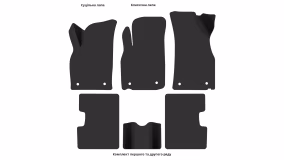 Interior mats for the MG Motor MG 3 Xross 2011-… II generation EU Crossover - Фото 3