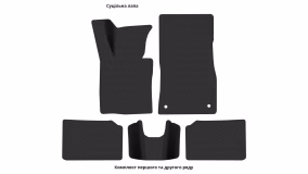 Interior mats for the Mini Paceman (R61) 2012-2016 I generation EU Crossover - Фото 2