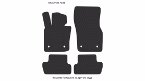 Interior mats for the Mini Cooper (F56) 2014-2024 III generation US Hatchback 3-door - Фото 4