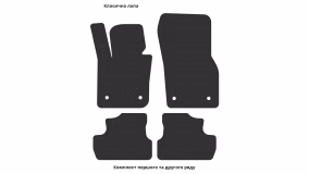 Interior mats for the Mini Cooper S (F56) 2014-2024 III generation US Hatchback 3-door - Фото 3