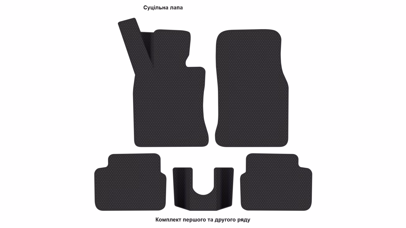 Interior mats for the Mini Clubman (R55) 2007-2014 I generation EU Hatchback - Фото 2