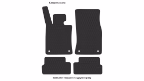Interior mats for the Mini Cooper (R56) 2006-2014 II generation EU Hatchback 3-door - Фото 3