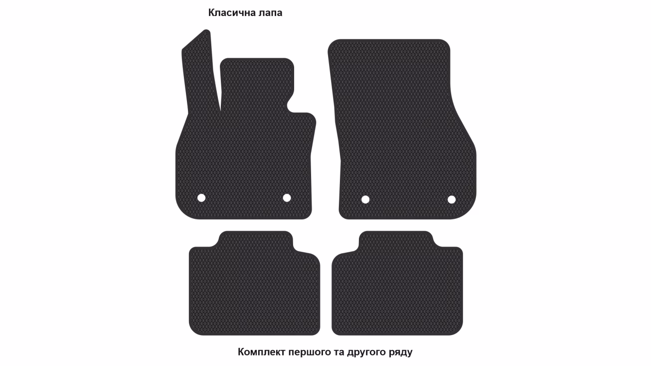 Interior mats for the Mini Countryman (U25) 2024-… III generation EU Crossover - Фото 2
