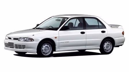 Interior mats for the Mitsubishi Lancer VII 1991-1995 VII generation EU Sedan