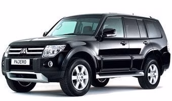 Interior mats for the Mitsubishi Pajero Wagon (V80) 2006-2021 IV generation EU Crossover 5-door 7-seater