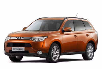 Interior mats for the Mitsubishi Outlander 2012-… III generation EU Crossover 5-seater