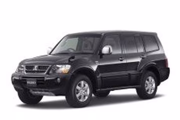 Interior mats for the Mitsubishi Pajero Wagon (V60) 1999-2006 III generation JP Crossover 5-door right-hand