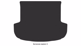 Interior mats for the Mitsubishi Outlander 2012-… III generation EU Crossover 7-seater - Фото 4