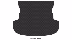 Interior mats for the Mitsubishi Outlander 2012-… III generation EU Crossover 7-seater - Фото 5