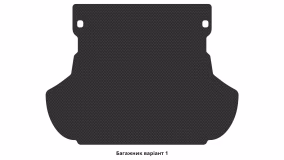 Interior mats for the Mitsubishi Outlander (XL) 2006-2012 II generation EU Crossover 7-seater - Фото 3