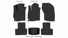 Interior mats for the Mitsubishi Outlander Sport 2010-2017 I generation US Crossover - Фото 4