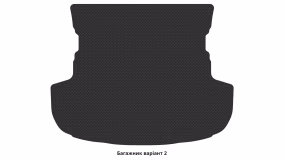 Interior mats for the Mitsubishi Outlander 2012-… III generation EU Crossover 5-seater - Фото 3
