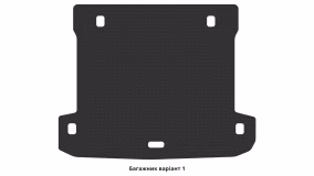Interior mats for the Mitsubishi Pajero Wagon (V80) 2006-2021 IV generation EU Crossover 5-door 5-seater - Фото 3
