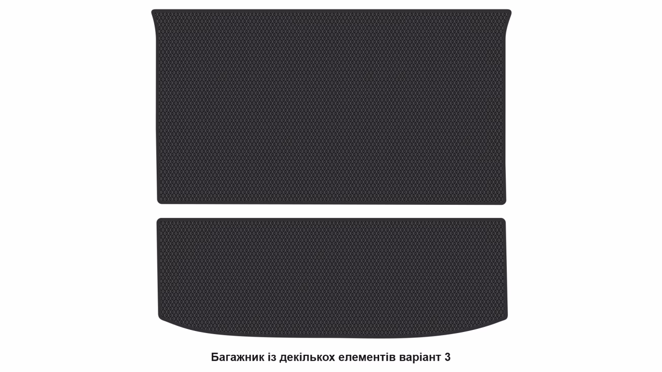 Interior mats for the Mitsubishi Outlander 2021-… IV generation US Crossover 7-seater Hybrid (PHEV) - Фото 6