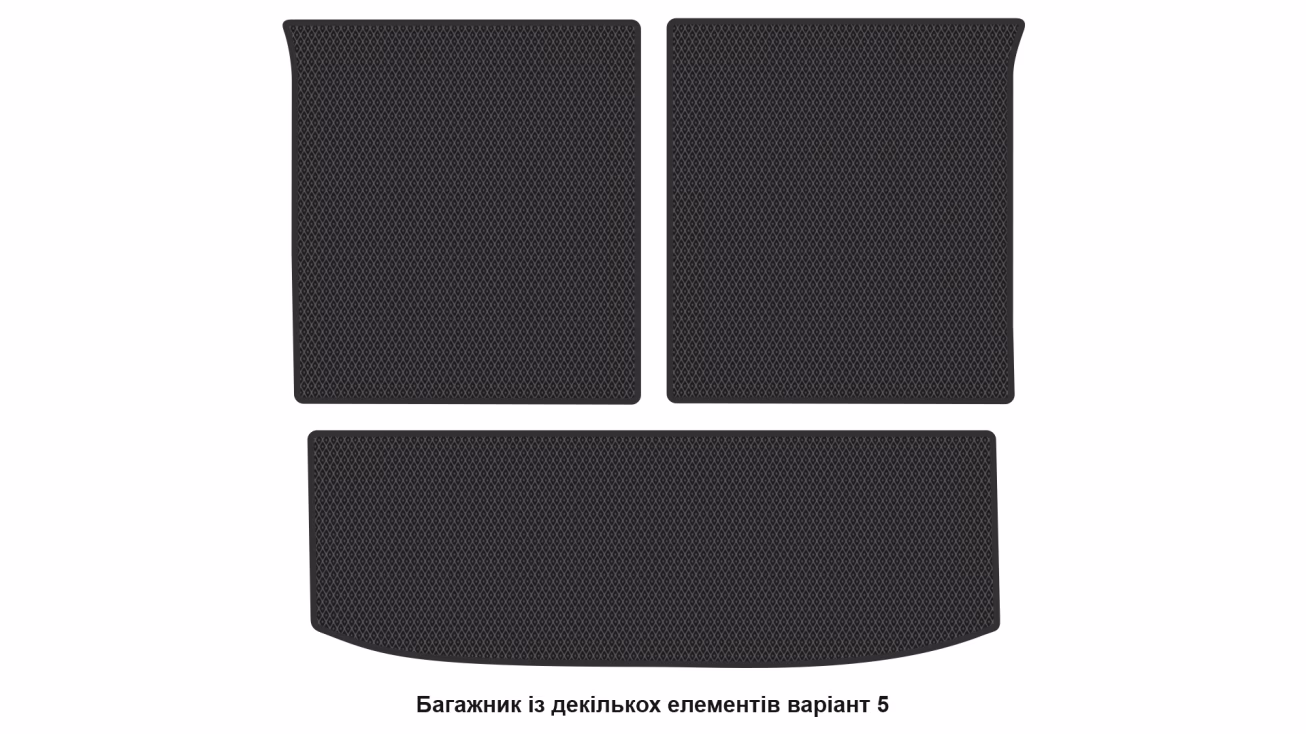 Interior mats for the Mitsubishi Outlander 2021-… IV generation US Crossover 7-seater Hybrid (PHEV) - Фото 8