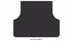Interior mats for the Mitsubishi Galant 7 (E50) 1992-1998 VII generation EU Sedan - Фото 3