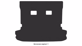 Interior mats for the Mitsubishi Pajero Wagon (V60) 1999-2006 III generation JP Crossover 5-door - Фото 4
