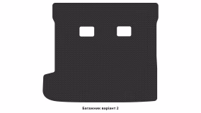 Interior mats for the Mitsubishi Pajero Wagon (V60) 1999-2006 III generation US Crossover 5-door - Фото 2