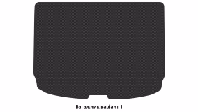 Interior mats for the Mitsubishi Eclipse Cross 2017-2020 I generation EU Crossover pre-restyling - Фото 2