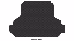 Interior mats for the Mitsubishi Galant 8 (EA0) 1996-2003 VIII generation EU Sedan - Фото 3