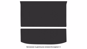 Interior mats for the Mitsubishi Outlander 2021-… IV generation US Crossover 7-seater - Фото 7