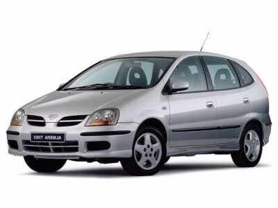 Interior mats for the Nissan Almera Tino 1998-2006 I generation EU Minivan