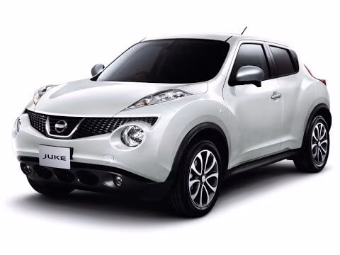 Interior mats for the Nissan Juke 2010-2015 I generation EU Crossover pre-restyling AWD