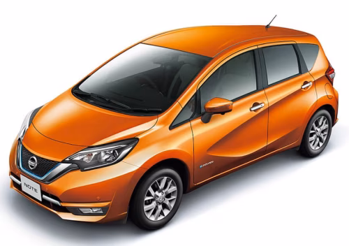 Interior mats for the Nissan Note e-Power E12 2016-2020 II generation JP Minivan Hybrid