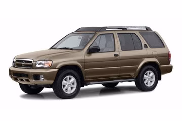 Interior mats for the Nissan Pathfinder R50 1996-2005 II generation EU Crossover