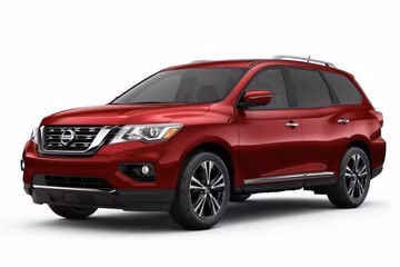 Interior mats for the Nissan Pathfinder R52 2012-2021 IV generation Crossover 5-seater