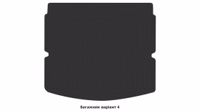 Interior mats for the Nissan Rogue T32 2013-2020 II generation US Crossover - Фото 3