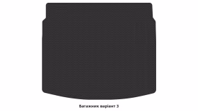 Interior mats for the Nissan Rogue T32 2013-2020 II generation US Crossover - Фото 4