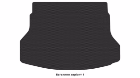 Interior mats for the Nissan Rogue T32 2013-2020 II generation US Crossover - Фото 6