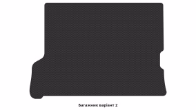 Interior mats for the Nissan Patrol Y-61 1998-2010 V generation EU Crossover 5-door 7-seater - Фото 2