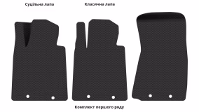 Interior mats for the Nissan 370Z 2009-2020 I generation US Coupe - Фото 3