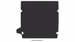 Interior mats for the Nissan Pathfinder R51 2010-2014 III generation EU Crossover restyling 7-seater - Фото 4