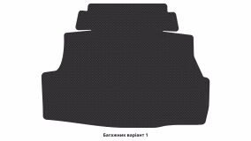 Interior mats for the Nissan Almera (N16) 2000-2006 II generation EU Sedan - Фото 3