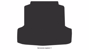 Interior mats for the Nissan Altima L34 2018-… VI generation US Sedan - Фото 2
