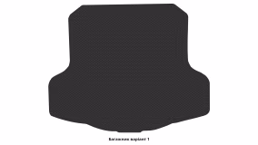 Interior mats for the Nissan Teana J32 2008-2013 II generation EU Sedan - Фото 2