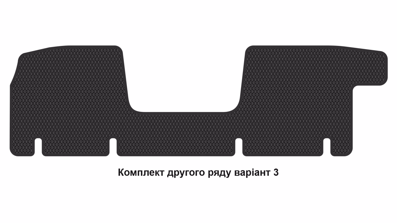 Interior mats for the Nissan Primastar 2006-2016 I generation EU VAN - Фото 6