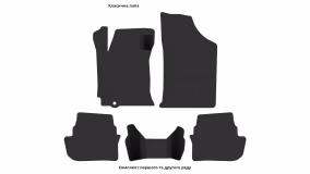 Interior mats for the Nissan Altima L32 2007-2013 IV generation US Coupe - Фото 2