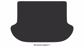 Interior mats for the Nissan Murano Z52 2014-2019 III generation EU Crossover pre-restyling - Фото 2