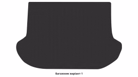 Interior mats for the Nissan Murano Z52 2019-… III generation US Crossover restyling - Фото 2