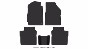 Interior mats for the Nissan Sunny N17 2010-… I generation AE Sedan - Фото 2