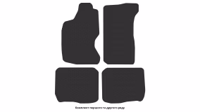 Interior mats for the Nissan Terrano 1985-1995 I generation US Crossover - Фото 3
