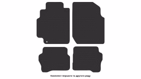 Interior mats for the Nissan Sentra B15 2000-2006 V generation EU Sedan - Фото 2