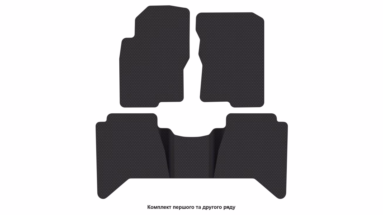 Interior mats for the Nissan X-Terra N50 2005-2015 II generation US Crossover - Фото 2