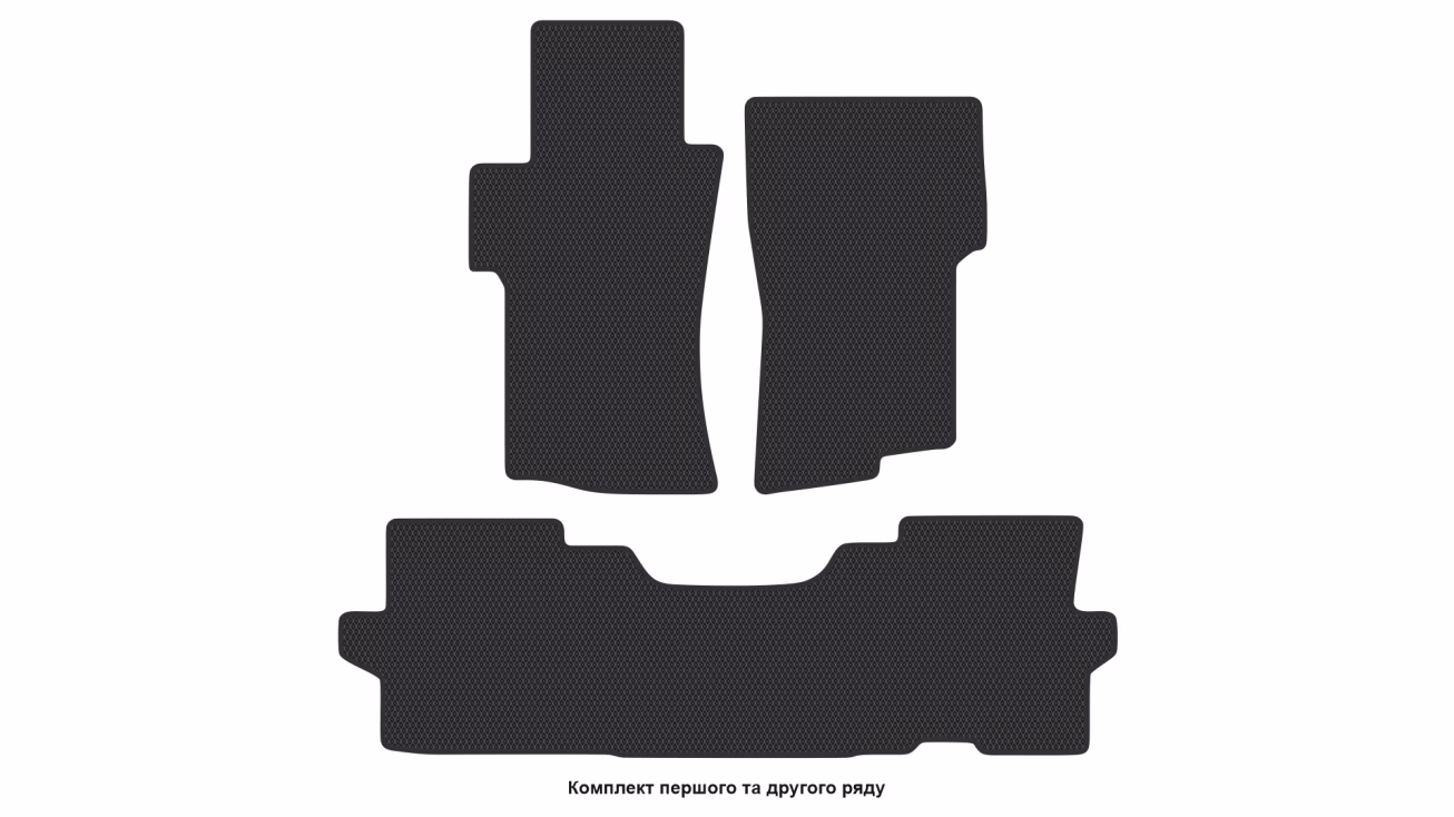 Interior mats for the Nissan Patrol Y-60 1987-1998 IV generation EU Crossover 3-door - Фото 3