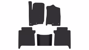 Interior mats for the Nissan Titan TA61 2015-2024 II generation US Pickup 4-door King Cab - Фото 2